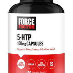 Force Factor 5htp Suplemento Para Auxílio Ao Sono E Suporte