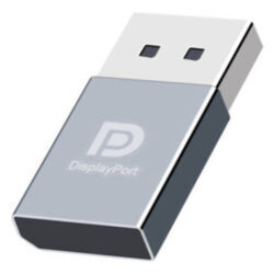 2x Adaptador De Tela Displayport Dummy Plug Dp 4k Edid He