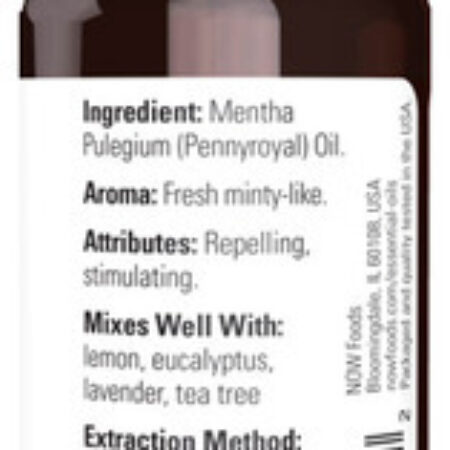 Óleo De Poejo Now Foods Pennyroyal 30ml Importado 5un - Imagem 3