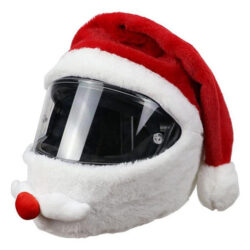 Chapéu De Natal De Pelúcia Com Capacete De Papai Noel