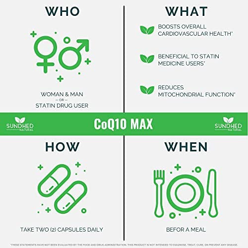 Sundhed Natural Coq10 Max - Força Extra 800mg Poderoso Antio - Imagem 2