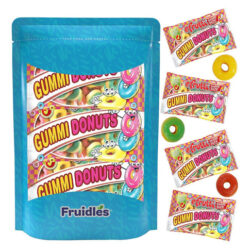 Pacote De Donuts Fruitles Gummies, Balas De Goma Macias, Pac