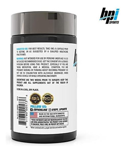 Bpi Sports Nite Burn Queimador De Gordura E Suporte Ao Sono - Imagem 2