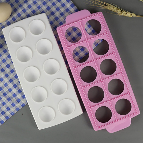 A Massa De Ravioli Molda O Molde Do Ravioli Do Silicone 2pcs - Imagem 4