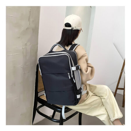 Mochila De Viagem Impermeável Feminina De Grande Capacidade - Imagem 15