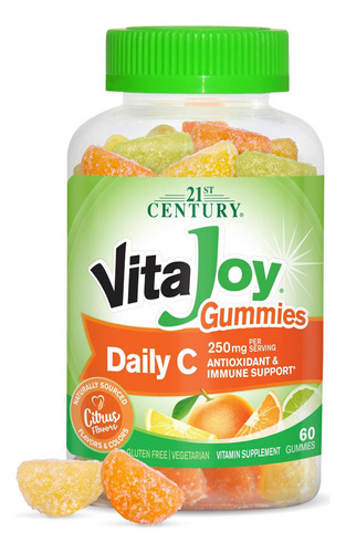 21st Century Vitajoy Daily C 250 Mg Gomas, Frutas Cítricas,