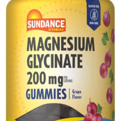 Gomas De Glicinato De Magnésio Sundance | 200mg | 50 Gomas V