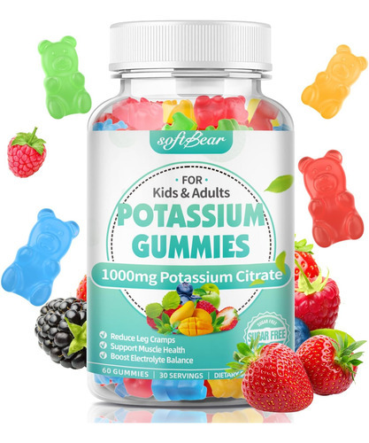 Gomas De Citrato De Potássio Softbear, Citrato De Potássio D - Imagem 8