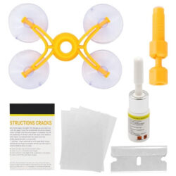 Kit De Reparação Do Para-brisa Do Carro Arranhão Reparação D