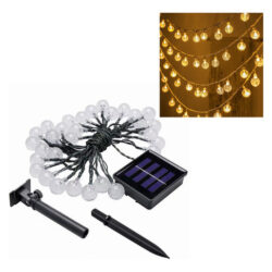 Varal De Luzes Led 7m 50 Led Externo Com Lampadas
