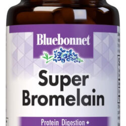 Cápsulas Vegetarianas Bluebonnet Superbromelain, 500 Mg,