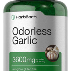 Cápsulas Gelatinosas De Alho Inodoras Horbäach 3600 Mg | Con
