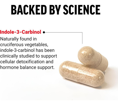 Fator De Força Indole 3 Carbinol 200mg Detox E Suplemento An - Imagem 3
