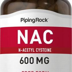 Suplemento Piping Rock Nac N-acetilcisteína | 600mg | 100 C