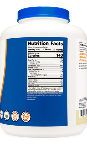 Concentrado De Proteína De Soro De Leite Nutricost Baunilha - Imagem 6