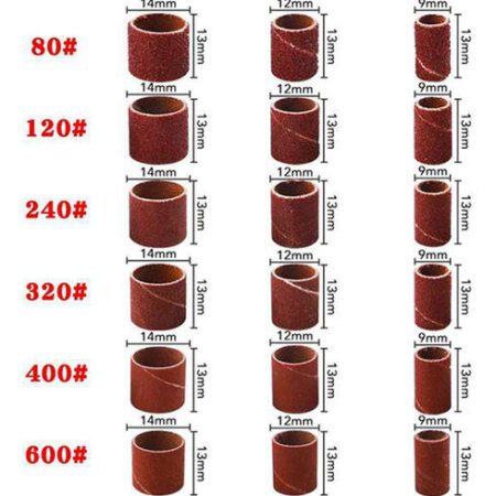 Kit De Tambores De Lixar De 458 Peças Ferramenta De Moagem - Imagem 4