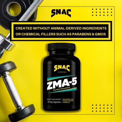 Snac Zma-5 Suplemento Para Dormir, Promover Recuperação E Cr - Imagem 5