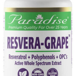 Paradise Herbs Resveragrape, Resveratrol + Polifenóis + Opc