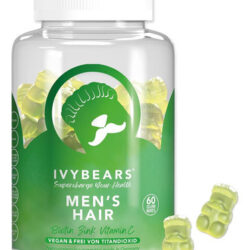 Gomas De Vitaminas Para Cabelo Masculino Ivybears | Biotina,