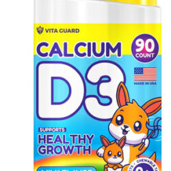 Comprimidos Mastigáveis ??vita Guard Calcium D3 Para Criança