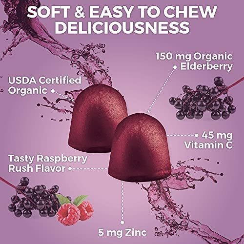 Vitamina C Viva Naturals 45 Mg 120 Gomitas - Imagem 3