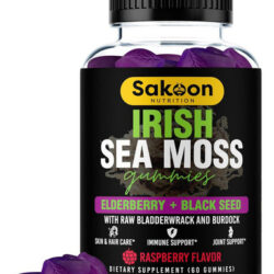 Sakoon Nutrition Gomas De Musgo Do Mar Irlandês E Óleo De Se