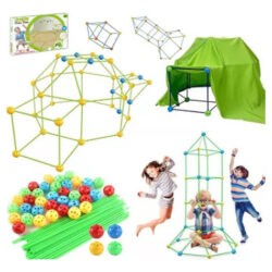 Y1m A Kids Construção Fort Construção Castelos Túneis