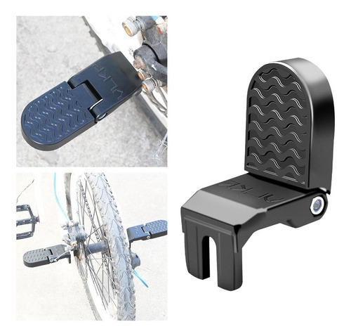 2 Peças Pedais Traseiros De Bicicleta Leves Pedaleira 10 Mm - Imagem 5