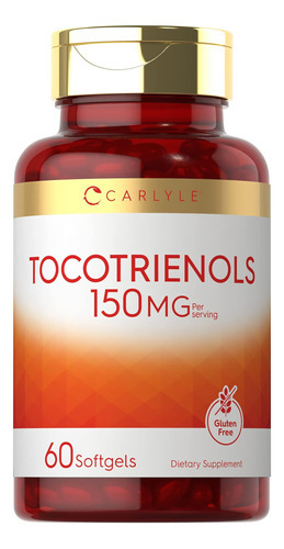 Carlyle Tocotrienóis | Suplemento 150mg | 60 Cápsulas | Comp
