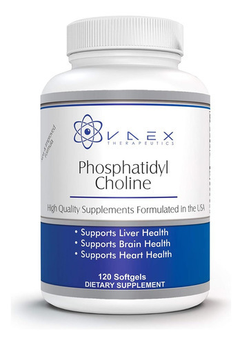 Vaex Therapeutics Fosfatidilcolina Pc 120 Cápsulas Gelatinos