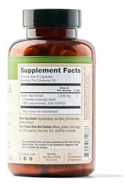 Cápsulas De Extrato De Chá Verde Naturewise 1000 Mg - 50% Eg - Imagem 9