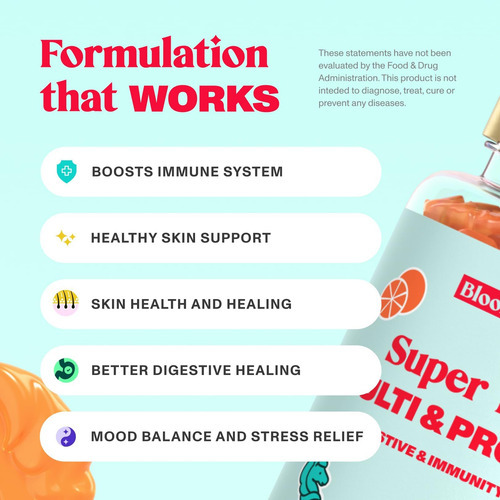 Gomas De Vitamina C Bloom Robbins Para Adultos Gomas De Vita - Imagem 7