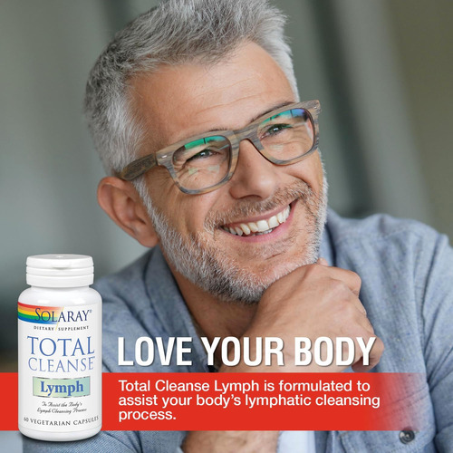 Solaray Total Cleanse Linfonoda Vcapsules 60 Contagem - Imagem 3