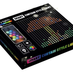 Cortina Led Smart Lights 3x3 Metros, Decoração Inteligente