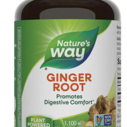 Raiz De Gengibre Natures Way, Promove Conforto Digestivo *,