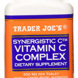 Trader Joes Synergistic C Vitamina C Complex 500 Mg Com Bi