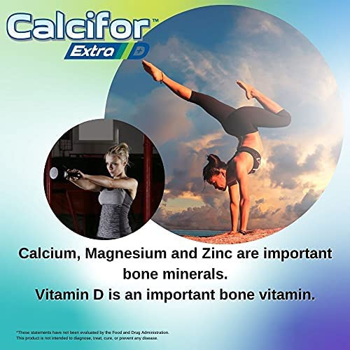 Cálcio, Magnésio, Zinco, Mais Vitamina D3, Suplemento Para - Imagem 6