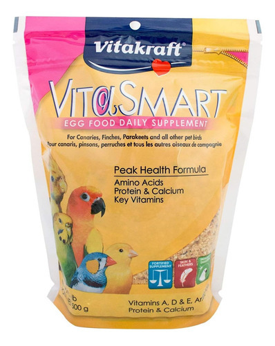 Vitakraft Vitasmart Ovo Alimento Para Pássaros - Suplemento