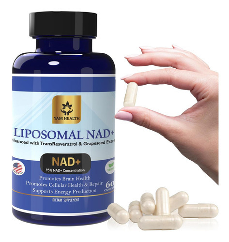 Liposomal Nad + 810 Mg, Nicotinamida Ribosídeo Equivalente C