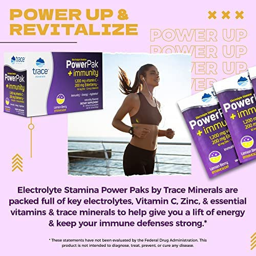 Traços De Minerais | Mistura De Bebida Power Pak Electrolyte - Imagem 2