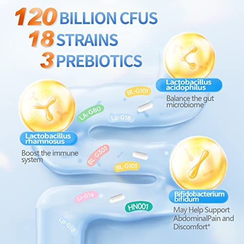 Omogs Probióticos 120 Bilhões De Ufcs 18 Cepas, 3prebiótico - Imagem 4