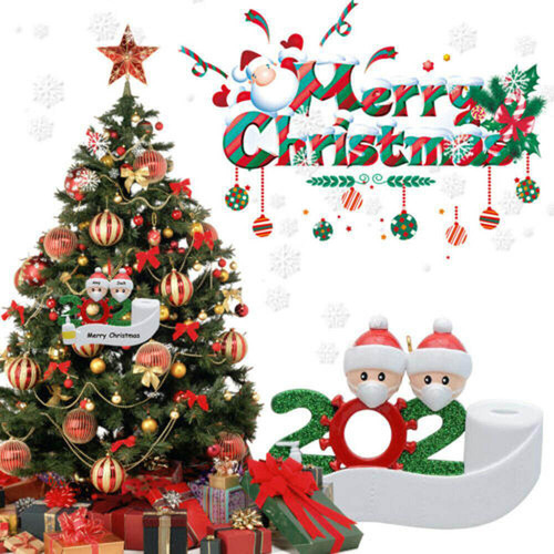 Enfeite De Árvore De Natal Personalizado: Papai Noel E Famíl - Imagem 7