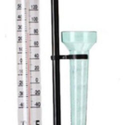 Instrumentos Meteorológicos Termômetros De Medidor De Chuva