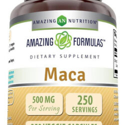 Fórmulas Incríveis Maca 500mg 250 Cápsulas Vegetais | Não Og