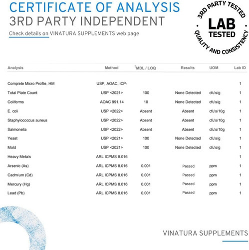 Vinatura Caralluma Fimbriata, Egcg 45% Extrato 1250mg + Fuco - Imagem 6