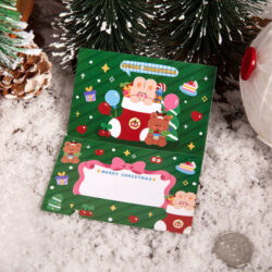 Cartões De Decoração De Natal, Desenhos Animados, Raspadinha