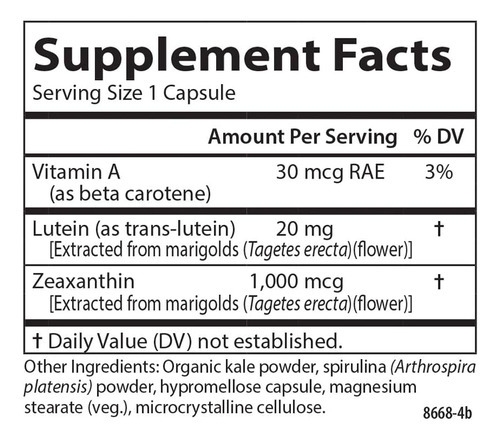 Carlson - Luteína E Verdes, 20 Mg, Suporte À Visão E Função - Imagem 3