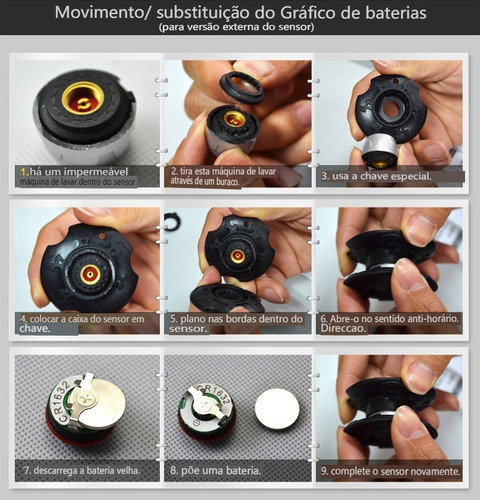 H Monitor De Pressão De Pneu Detector Tpms - Imagem 4