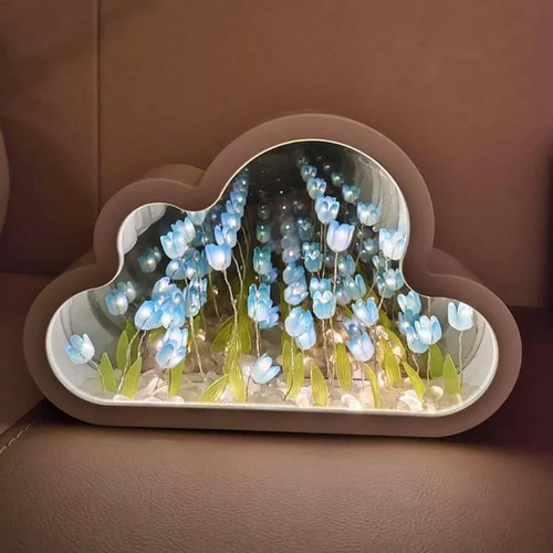 Novo Espelho De Tulipa Kl, Nuvem, Flor Do Mar, Feito À Mão - Imagem 13