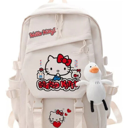 Mochila Feminina Hello Kitty, Para Meninas, Secundária, Japã - Imagem 10